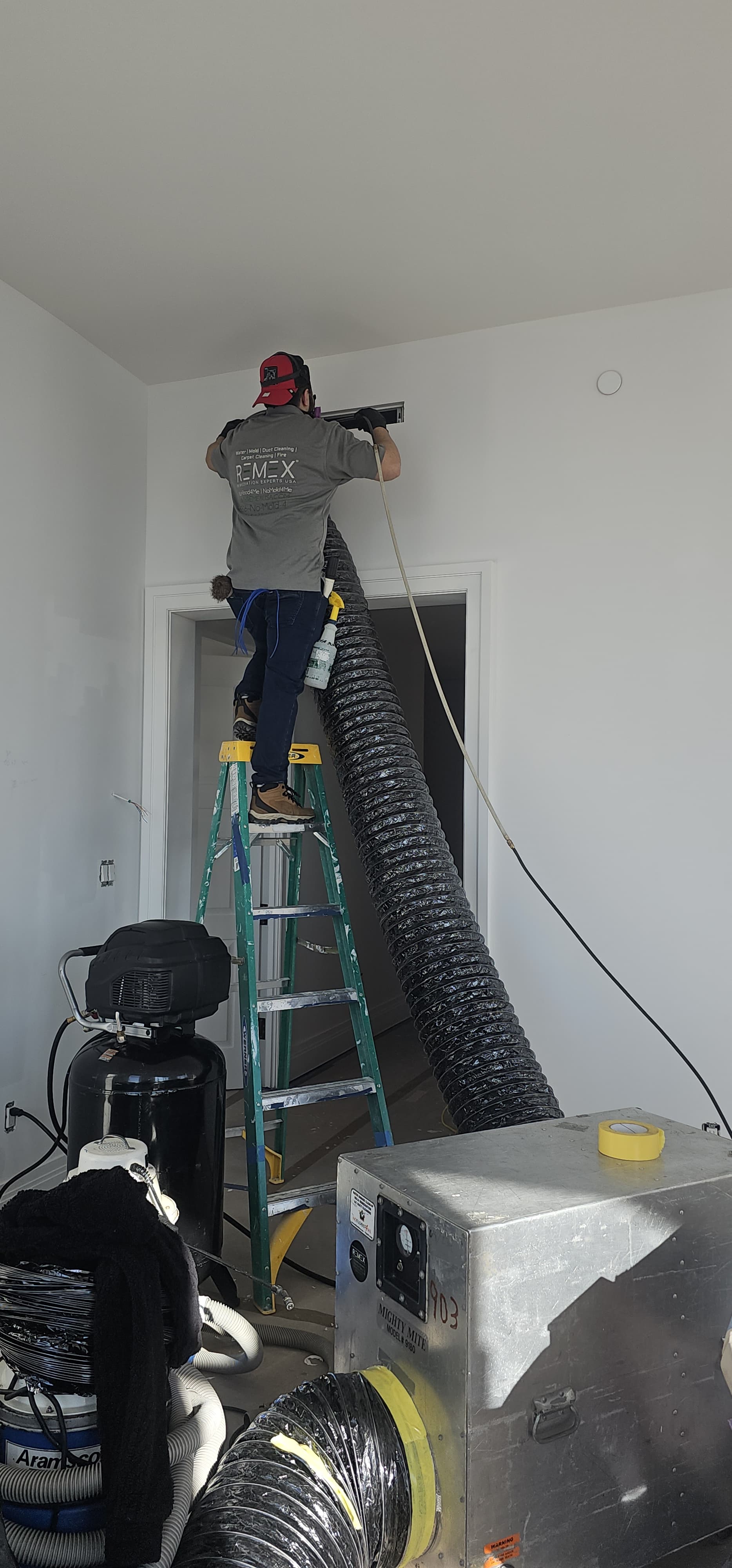 Push Pull HVAC duct cleaning method explained Bay Ridge